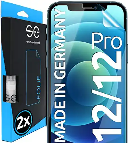 iPhone 12 Panzerglas Schutzfolie 3D Selbstheilend für Apple iPhone 12 / 12 Pro