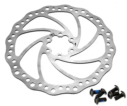 Fahrrad-Bremsscheibe YINETTECH 180mm mit 6 Löchern