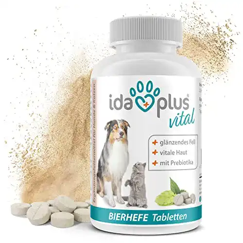 Bierhefe-Tabletten für Hunde und Katzen – 120 Stück