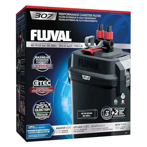 Außenfilter Fluval A447 307 für Aquarien bis 300 Liter