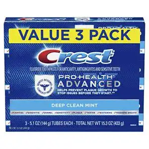 Crest Pro Health Advanced Deep Clean Zahnpasta im 3er-Pack