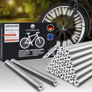 Speichenreflektor Weidebach 72er Set für Fahrräder, StVZO konform