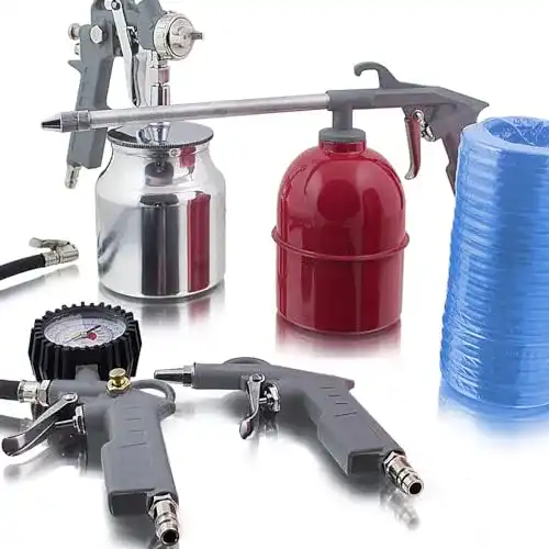Druckluftset BITUXX 5-teiliges Zubehör für Kompressoren