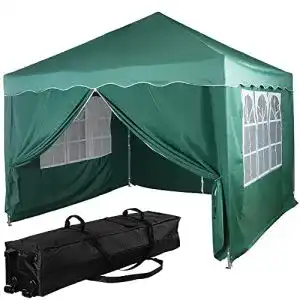 Faltpavillon INSTENT 3 x 3 m mit UV-Schutz und wasserdichtem Dach