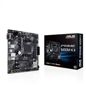 B450 Mainboard Asus Prime B450M-K II Sockel AM4 mATX