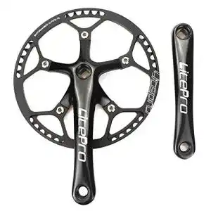 Cysky Single Speed Kurbelgarnitur 53T 170mm Kurbelarme 130 BCD