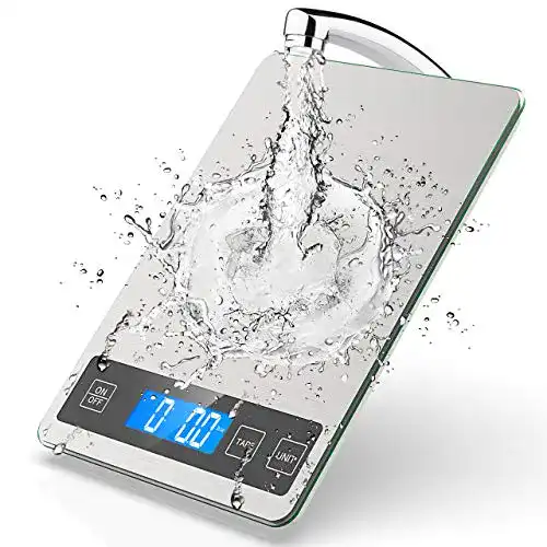 Digitale Küchenwaage NBPOWER 10KG in Grau Präzise Messungen für die Küche