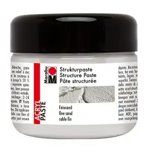Strukturpaste Marabu 12260025809 – Feinsand, matte Acrylpaste