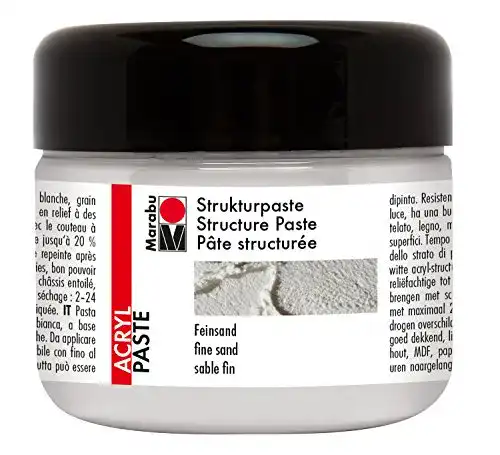 Strukturpaste Marabu 12260025809 – Feinsand, matte Acrylpaste