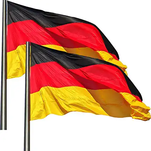 Deutschlandfahne KliKil – Hochwertige Deutschland-Flagge im Doppelpack