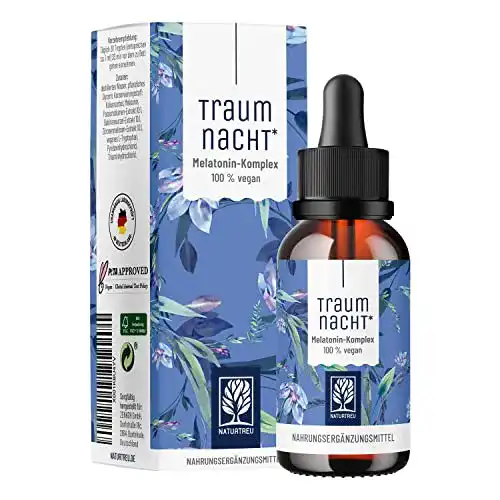 Schlafmittel Naturtreu Traumnacht Melatonin Tropfen 50ml