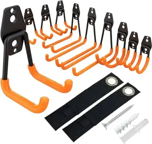 Reifen-Wandhalterung Kitmiido 12er Set Wandhaken für die Garage