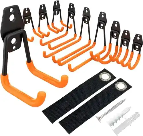 Reifen-Wandhalterung Kitmiido 12er Set Wandhaken für die Garage
