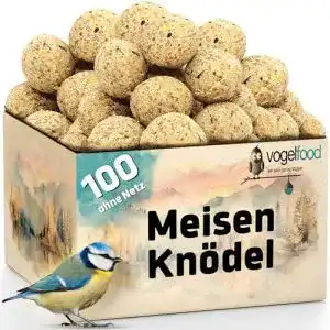 Meisenknödel Samore 100 Stück ohne Netz für Wildvögel
