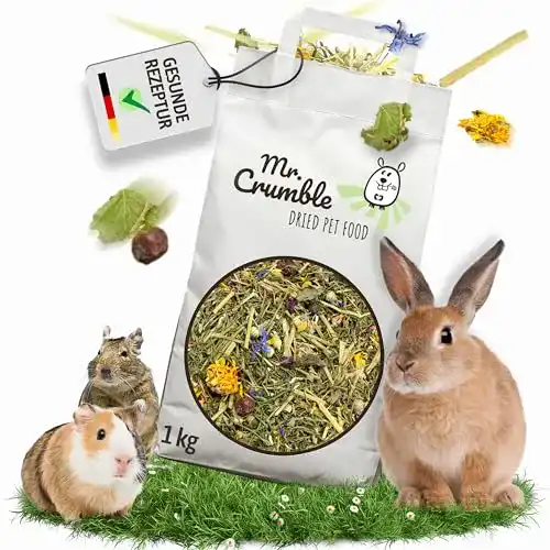 Zwergkaninchenfutter Mr. Crumble Dried Pet Food 1 kg