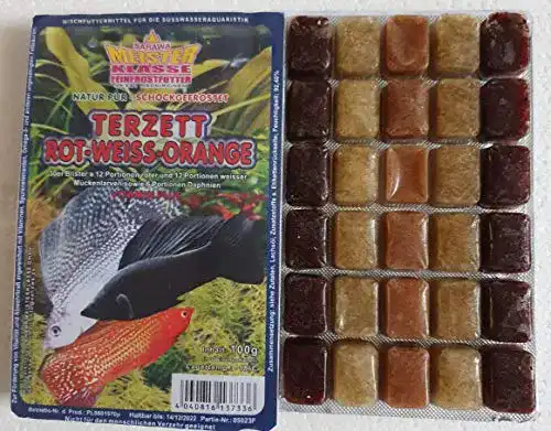 Frostfutter Sahawa Terzett 5x100g Fischfutter für Aquarien