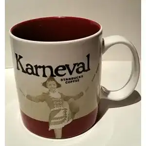 Starbucks City Mug Karneval 2015 Deutschland Kaffeetasse