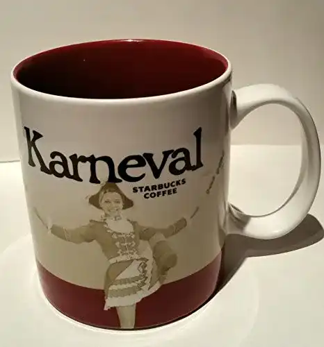 Starbucks City Mug Karneval 2015 Deutschland Kaffeetasse