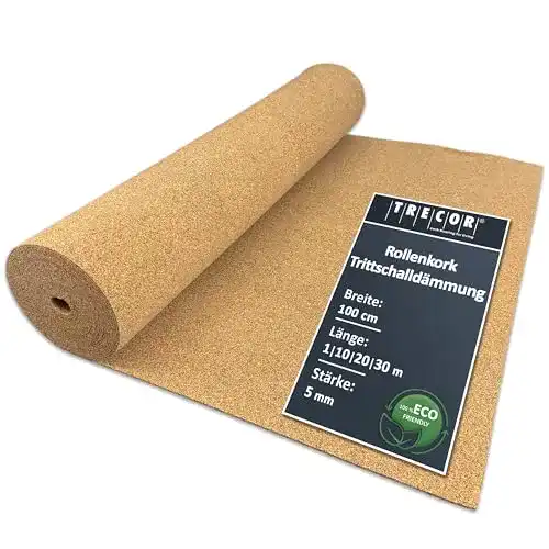Trittschalldämmung 5 mm Kork von United Foam Industries GmbH