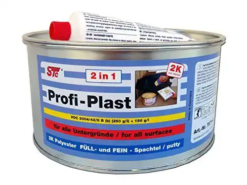 Spachtelmasse STC 2 kg Profi Plast 2in1 2K für Karosseriearbeiten