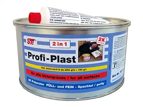 Spachtelmasse STC 2 kg Profi Plast 2in1 2K für Karosseriearbeiten