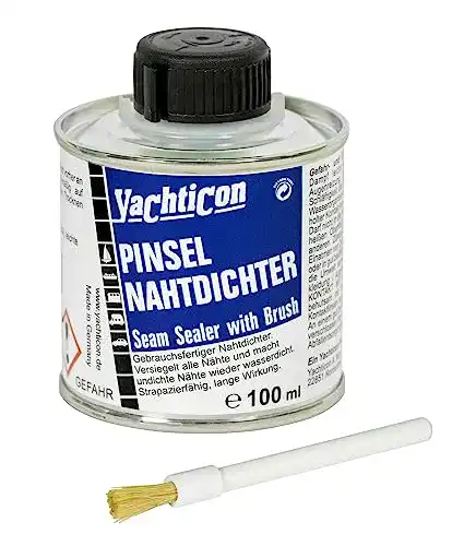 Nahtdichter Yachticon Pinsel 100ml zur wasserdichten Versiegelung