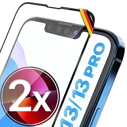 iPhone 13 Pro Panzerglas UTECTION 2X Full Screen Schutzglas