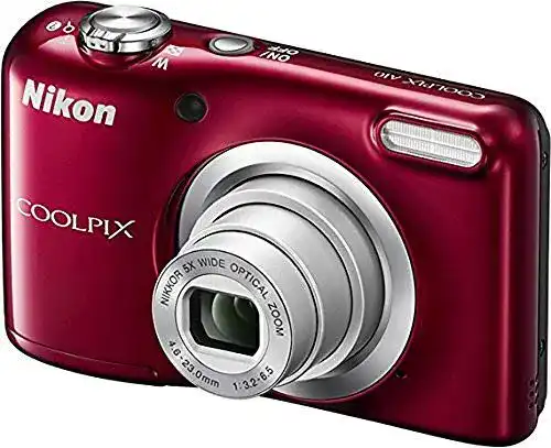 Digitalkamera unter 100 Euro – Nikon Coolpix A10 Kit in Rot