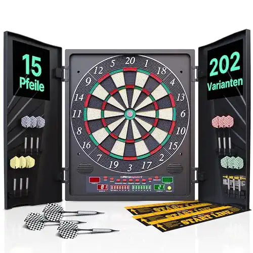 Ultrasport Elektronische Dartscheibe für bis zu 16 Spieler