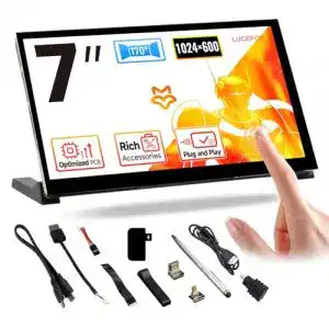 Luckfox 7 Zoll HDMI Raspberry Pi Display mit Touchscreen
