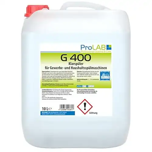 Klarspüler Pro DP 10l Kanister für Geschirrspülmaschinen