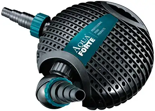 Teichpumpe AquaForte O-10.000 mit 120 Watt Leistung