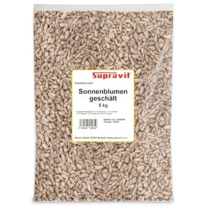 Sonnenblumenkerne geschält Supravit 5kg Beutel für Wildvögel