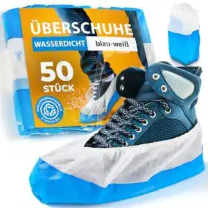 Schuhüberzieher Isc Hygiene & Safety 50x wasserdicht blau-weiß