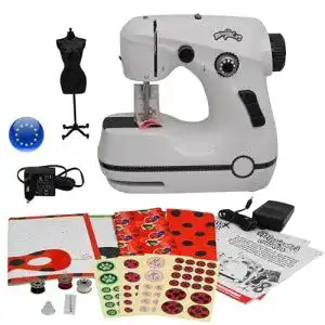 Mini-Nähmaschine Miraculous Ladybug für Kinder tragbar und doppelt