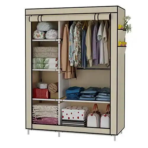 Stoffschrank von UDEAR als praktischer Kleiderschrank und Wäscheschrank