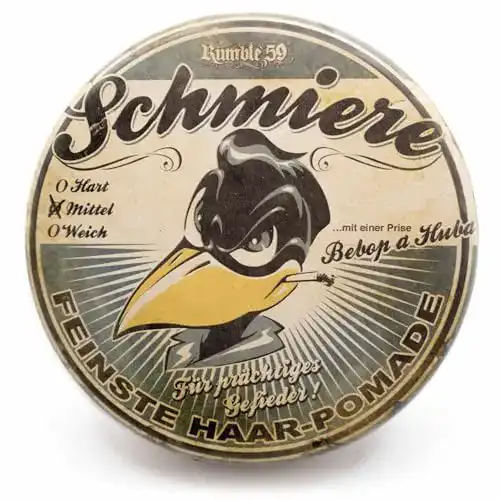 Haarpomade von Rumble59 für Männer Schmiere mit flexiblem Halt