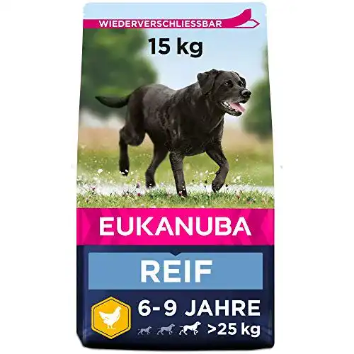 Eukanuba Hundefutter für reife große Hunde – Mature Trockenfutter