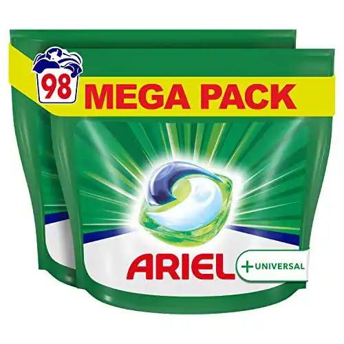 Ariel Waschmittel Pods All-in-1 für 98 Waschladungen