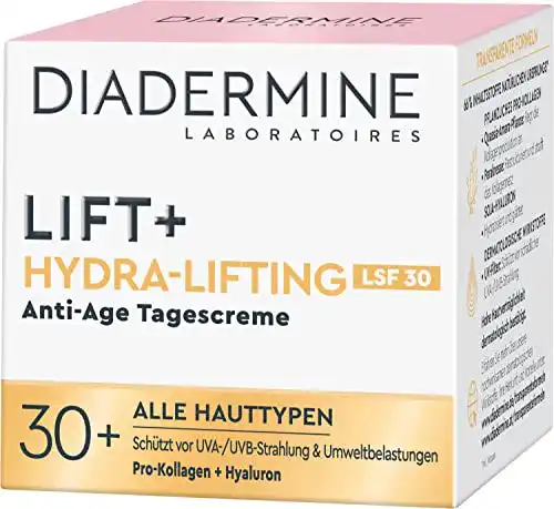 Tagescreme mit LSF Diadermine Lift+ Tagespflege Hydra-Lifting