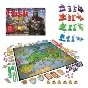 Risiko Spiel Winning Moves – Mittelalterliche Strategie für 2-4 Spieler