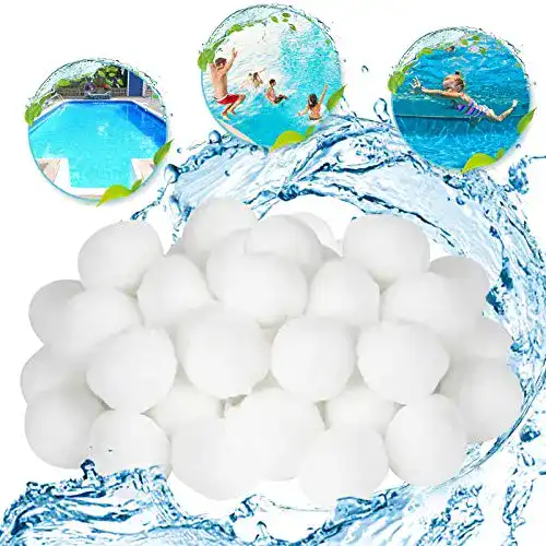 EKKONG Filterbälle für Pool und Aquarium – 700g ersetzen 25kg Filtersand