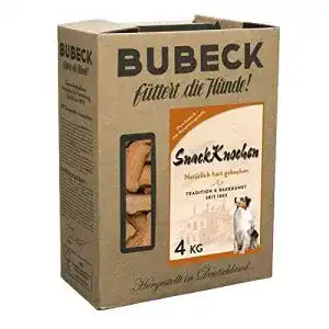 Hundekekse Bubeck Snack Knochen mit Rind und Geflügel, 4 kg