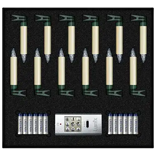 Kabellose Christbaumkerzen Lumix ® LED kabellos