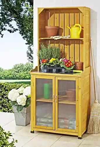 Gartenschrank von Merschbrock Trade GmbH mit Ablagefläche