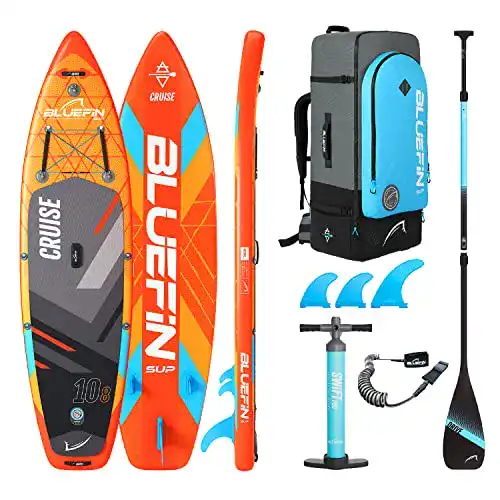 Bluefin SUP Cruise 10’8 Aufpumpbares Paddleboard mit Zubehör