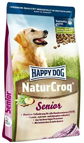 Hundefutter Senior Happy Dog NaturCroq 30kg im Doppelpack