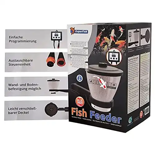 Fischfutterautomat für Teiche – SUI JIN Koi Pro Futterspender
