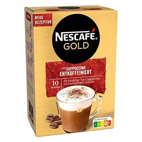 Entkoffeinierter löslicher Kaffee Nescafé Gold