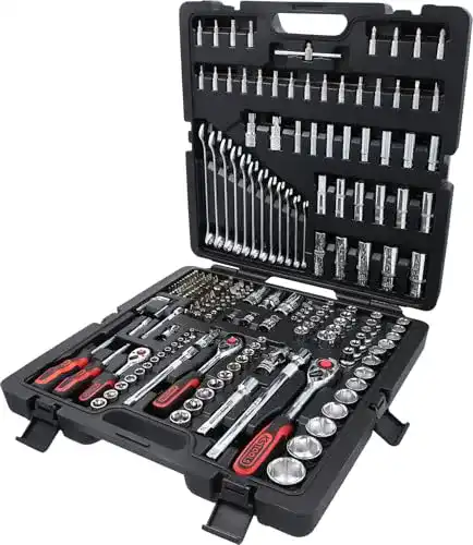 KS Tools Ratschenkasten 918.0216 1/4″, 3/8″ und 1/2″ im Kunststoffkoffer